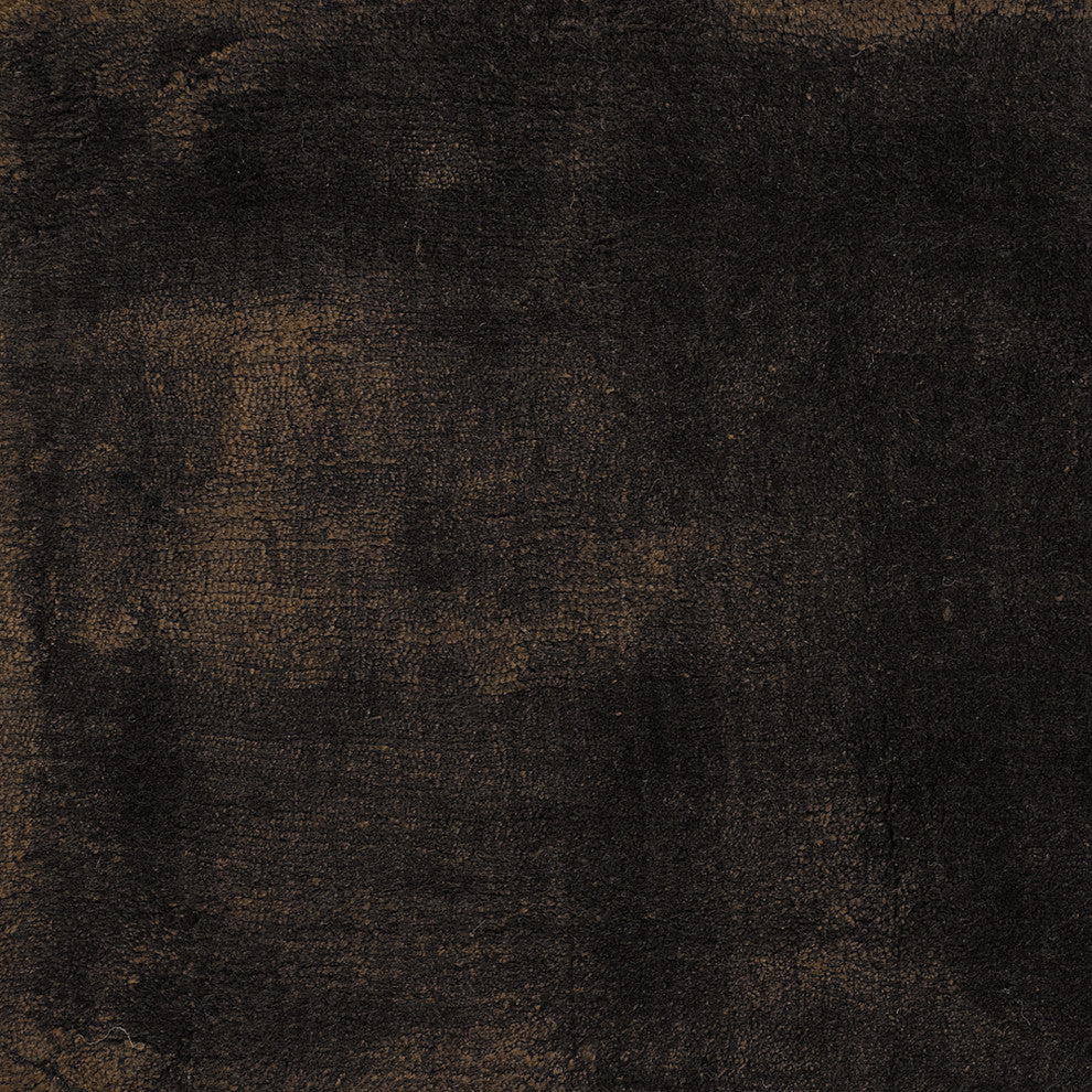 Gloria Contemporary Area Rug, Brown, 7''9" Round