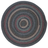 Colonial Mills Rug Boston Common Winter Blues Round