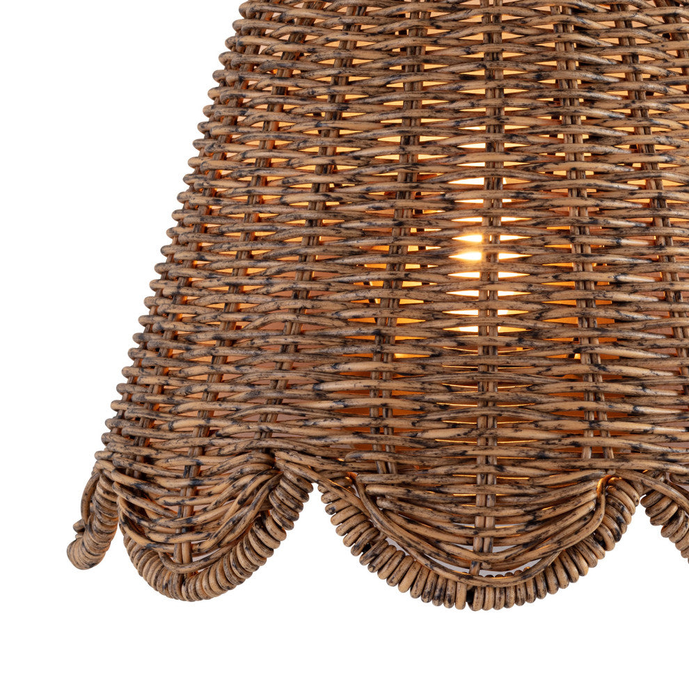 Regina Andrew Kismet Sconce, Natural Brass, Brass