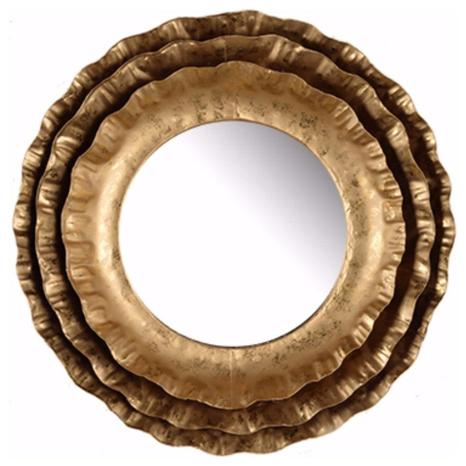 Unique Style Traditional Ashlyn Round Mirror
