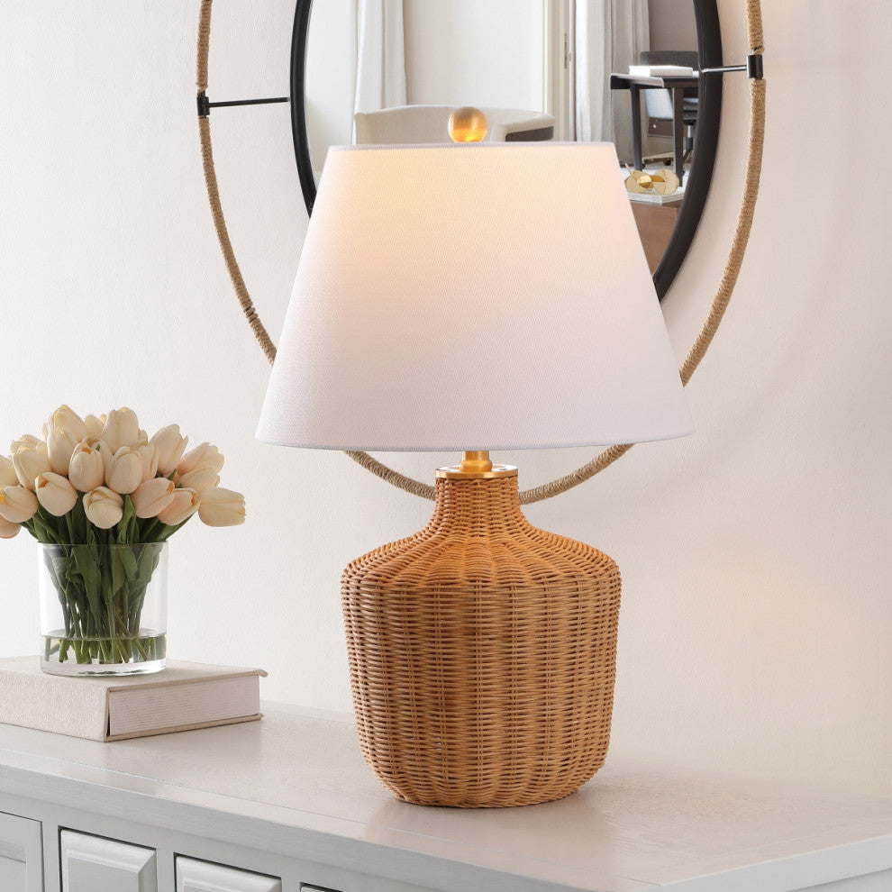 Safavieh Saolia 22" Table Lamp, Natural