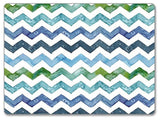 CounterArt Hardboard Placemat, Chevron, Set of 2
