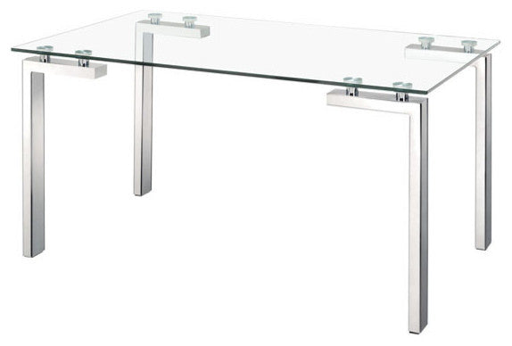 Roca Dining Table Stainless Steel