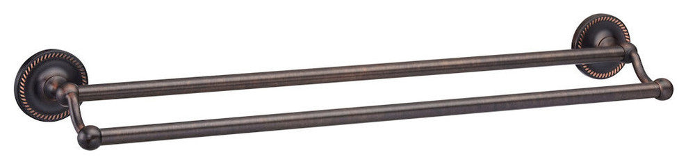 Naples Series Bathroom Collection, 24" Double Towel Bar