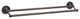 Naples Series Bathroom Collection, 24" Double Towel Bar