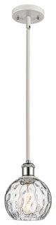 Innovations 516-1S-WPC-G1215-6 1-Light Mini Pendant, White, Polished Chrome