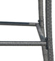 Beatrice Outdoor Wicker Barstool Chair, Set of 2, Gray