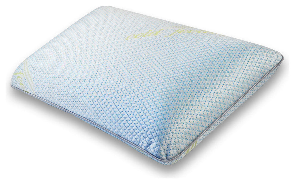 Queen Memory Foam Ice Silk Pillow