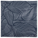 Dense Leaves Blue 4 58x58 Tablecloth