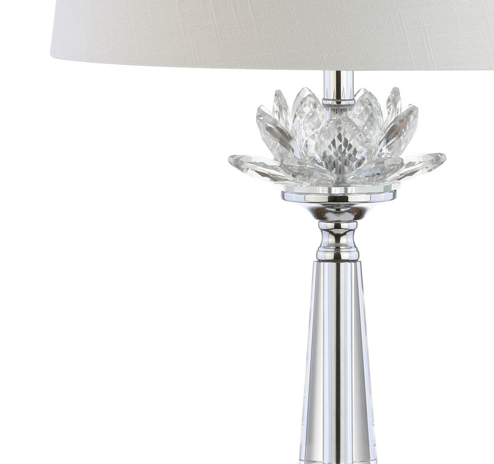 Day 24.5" Crystal Table Lamp, Clear
