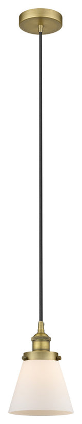 Innovations 616-1PH-BB-G61 1-Light Mini Pendant, Brushed Brass