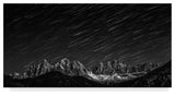 Valeriy Shcherbina 'Starfall In The Dolomites' Canvas Art, 32"x16"