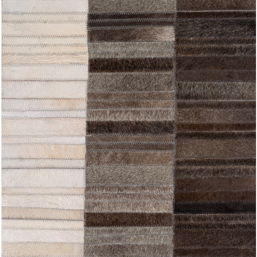 Surya Outback OUT-1010 2'x3' Rug, Medium Gray/Ivory/Camel/Black