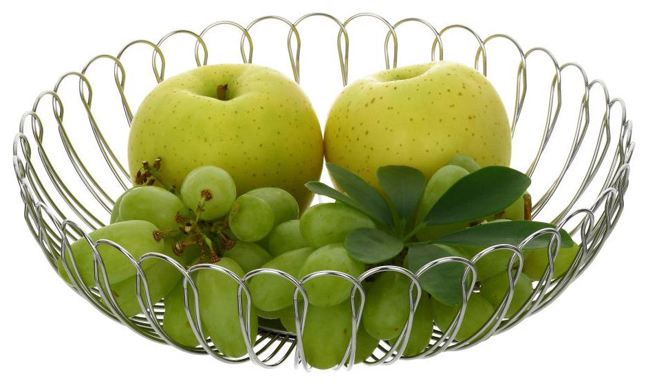 YBM Home Fruit Basket Bowl, 10 Inch, Single