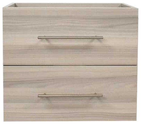 Napa 24" W x 18 D Bathroom Vanity Wall Mounted Cabinet Only, Ash Gray