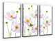 Ready2HangArt ''Japanese Anemones'' 3-Piece Canvas Wall Decor Set, 60"x40"