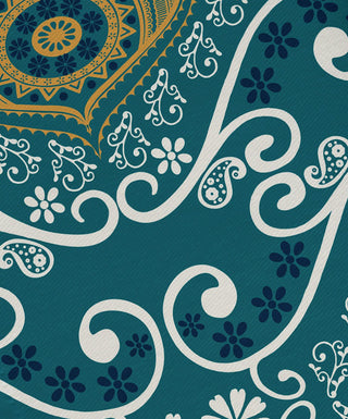 Illuminate, Print Napkin, Set of 4, Blue