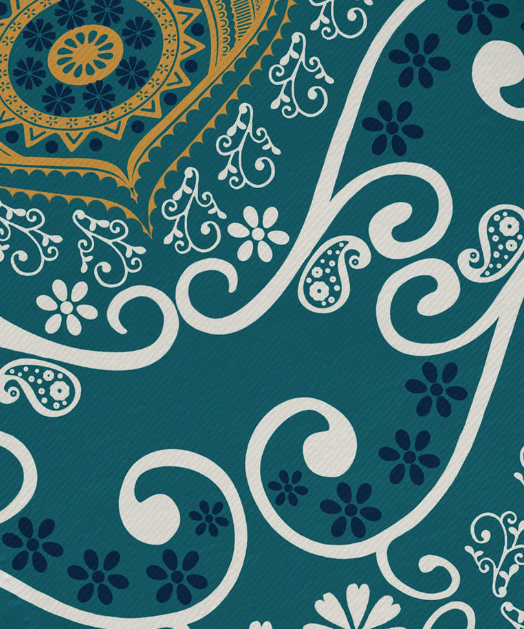 Illuminate, Print Napkin, Set of 4, Blue