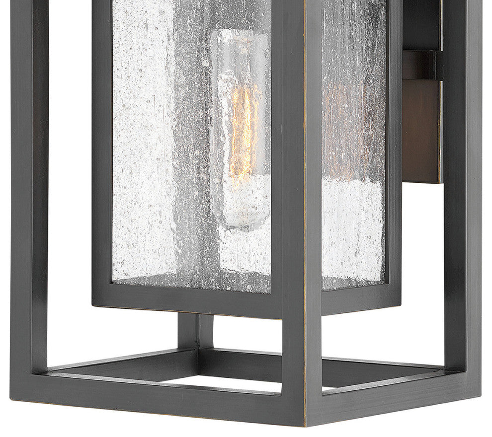 Hinkley 12" Republic Small Outdoor Wall Mount Lantern, Oil-Rubbed Bronze