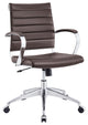 Jive Mid Back Office Chair EEI-273-BRN