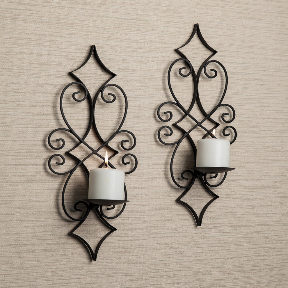 Danya B Casablanca Candle Sconces, Set of 2