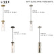 Livex Lighting Brushed Nickel 1-Light Mini Pendant