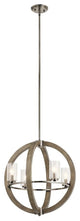 Kichler Grand Bank Four Light Chandelier 43185DAG