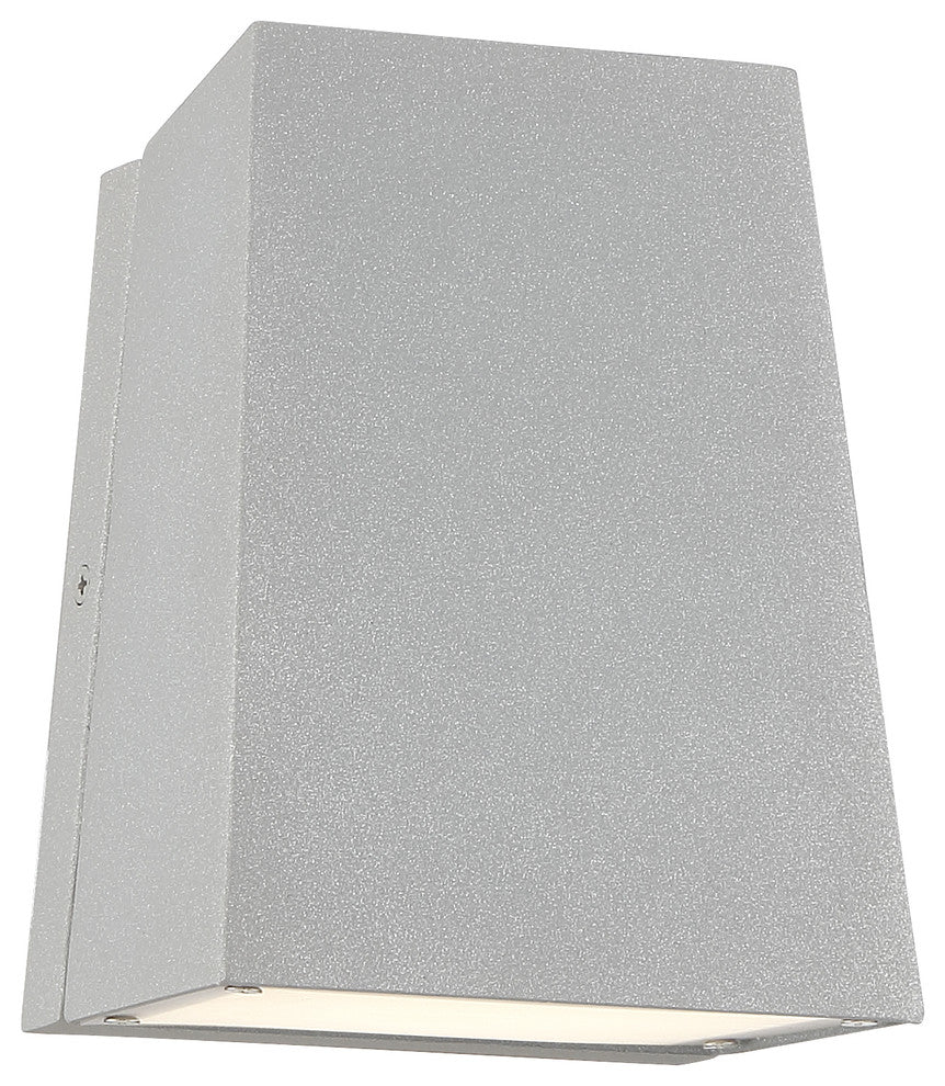 Edge Marine Grade LED Outdoor Wall Sconce, Satin Finish