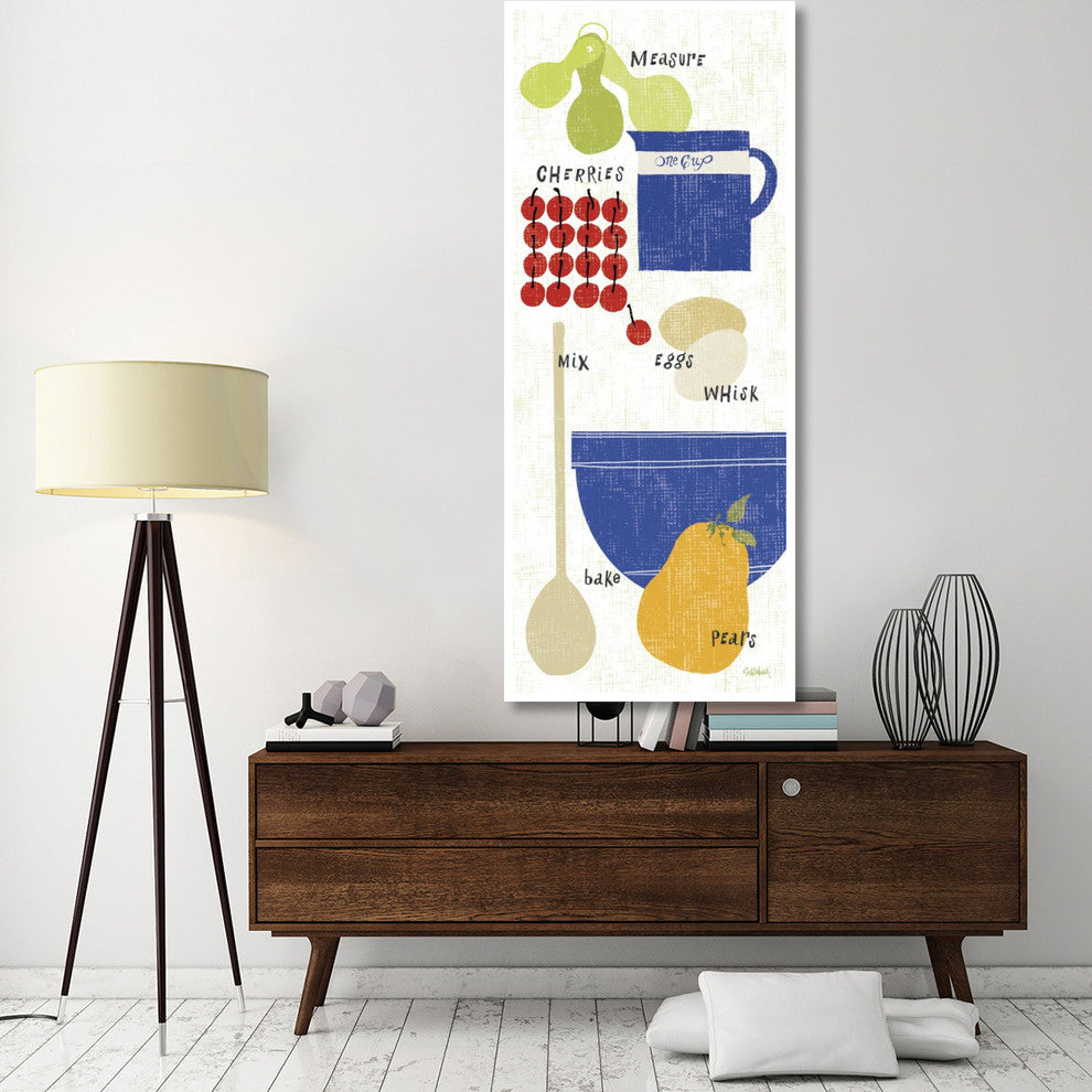 "Baking It" Digital Paper Print by Sue Schlabach, 32"x77"