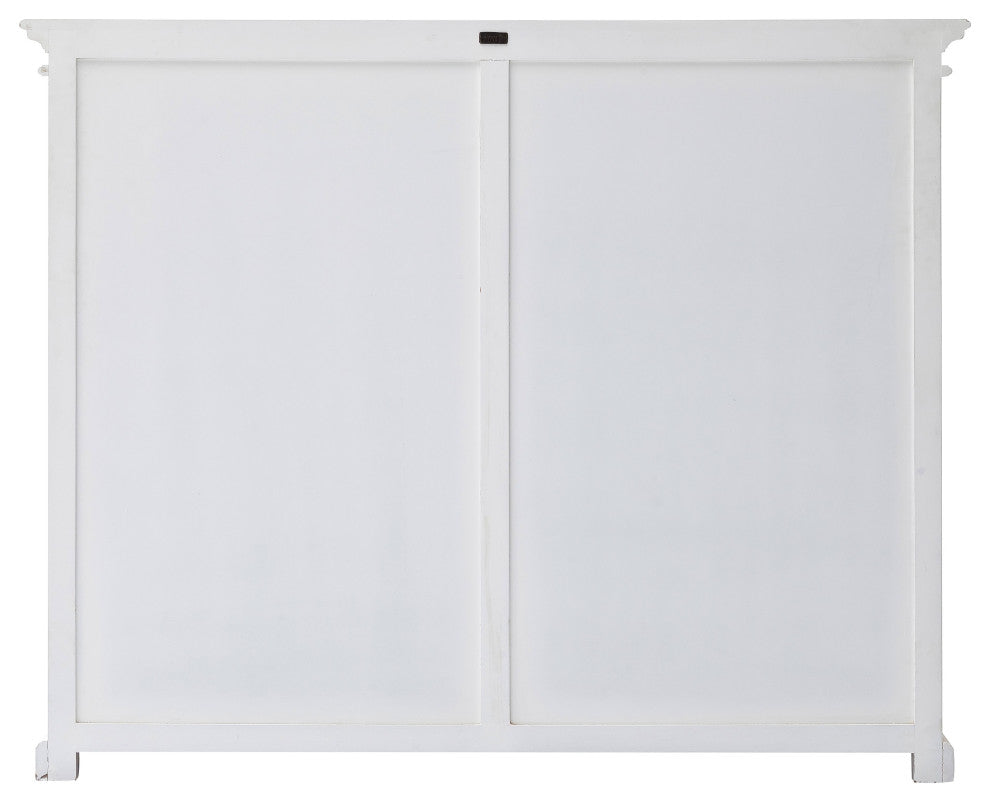 Classic White Two Level Mega Storage Cabinet