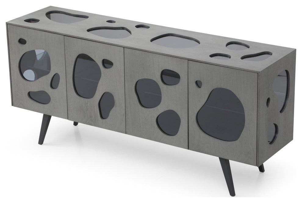Modrest Amenia Gray Buffet