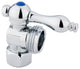 Kingston Brass 1/2" IPS X 3/4" Hose Thread Lever Handle, Polished Chrome