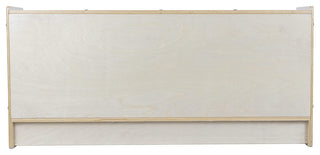 10 Section Wood Cubbies Storage, White Bins, Wall Hanging Organizers