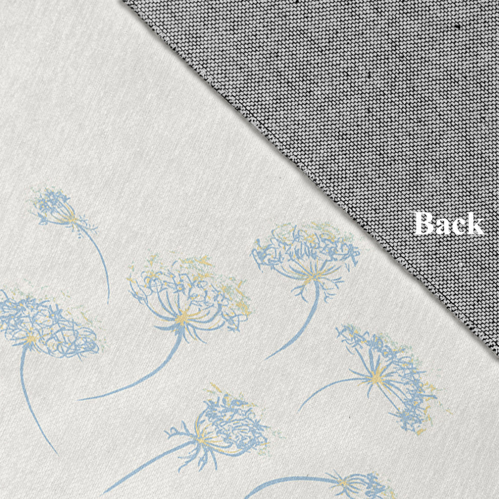 Just Dandy Rug, Light Blue, 4'x6'