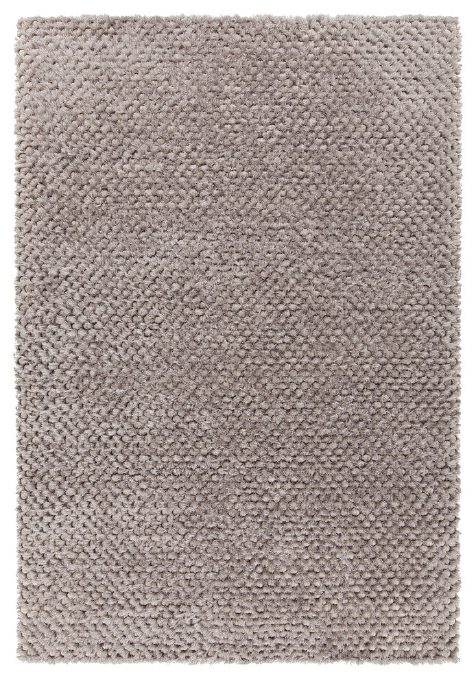 Cinzia Contemporary Area Rug, Silver, 7'9"x10'6"