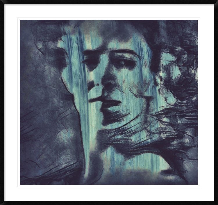 "Beginnings( Portrait )" Framed Digital Print by Dalibor Davidovic, 44x41"