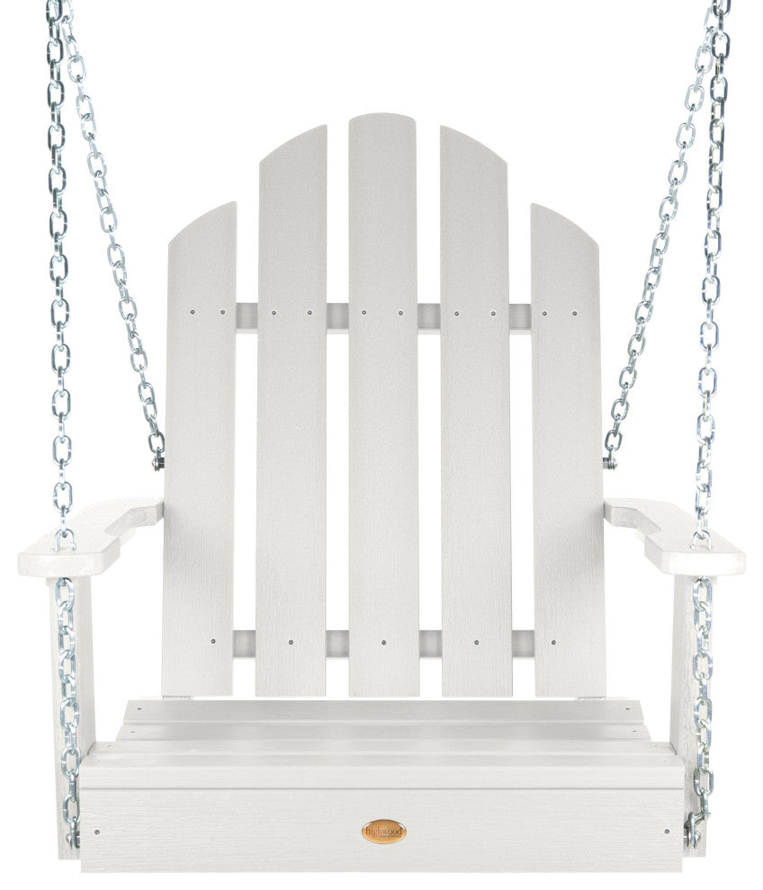 Classic Westport Single Seat Swing, White