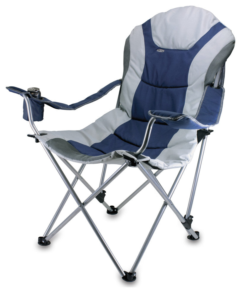 Reclining Camp Chair - Blue