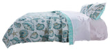 Barefoot Bungalow Cruz Coastal Quilt Set Multicolor, Twin