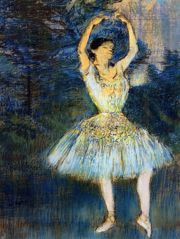 Edgar Degas Dancer With Raised Arms, 21"x28" Wall Decal