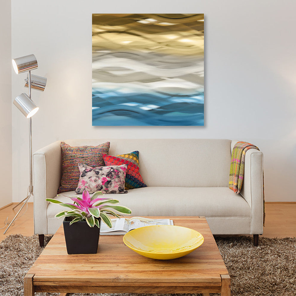 "Splendid I" by Annie Campbell, Canvas Print, 18"x18"