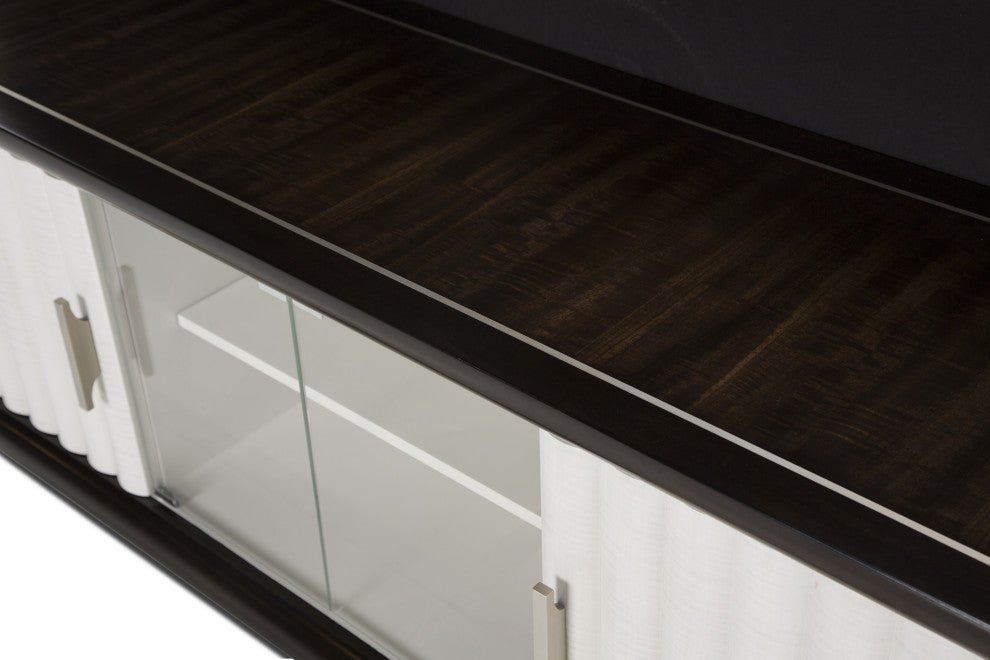 Paris Chic Media Cabinet Espresso