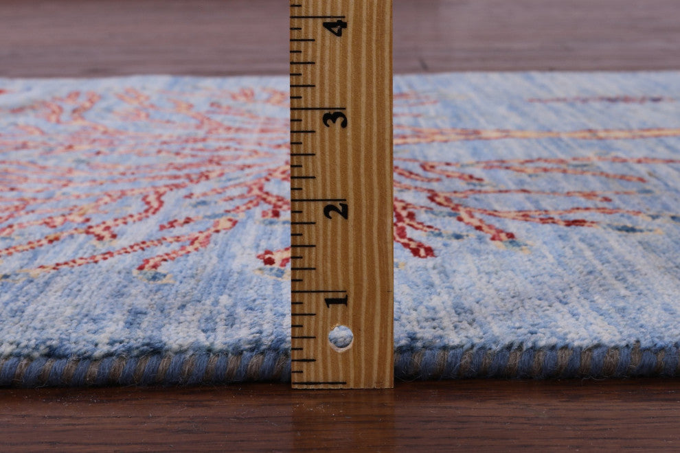 2' 9" X 4' 0" Hand-Knotted Tribal Persian Gabbeh Wool Rug - Q12654