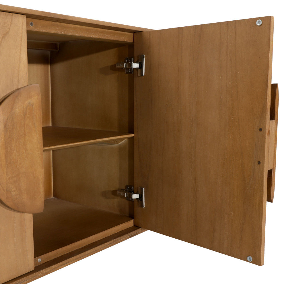 Johnson 71" Wide Sideboard, Natural
