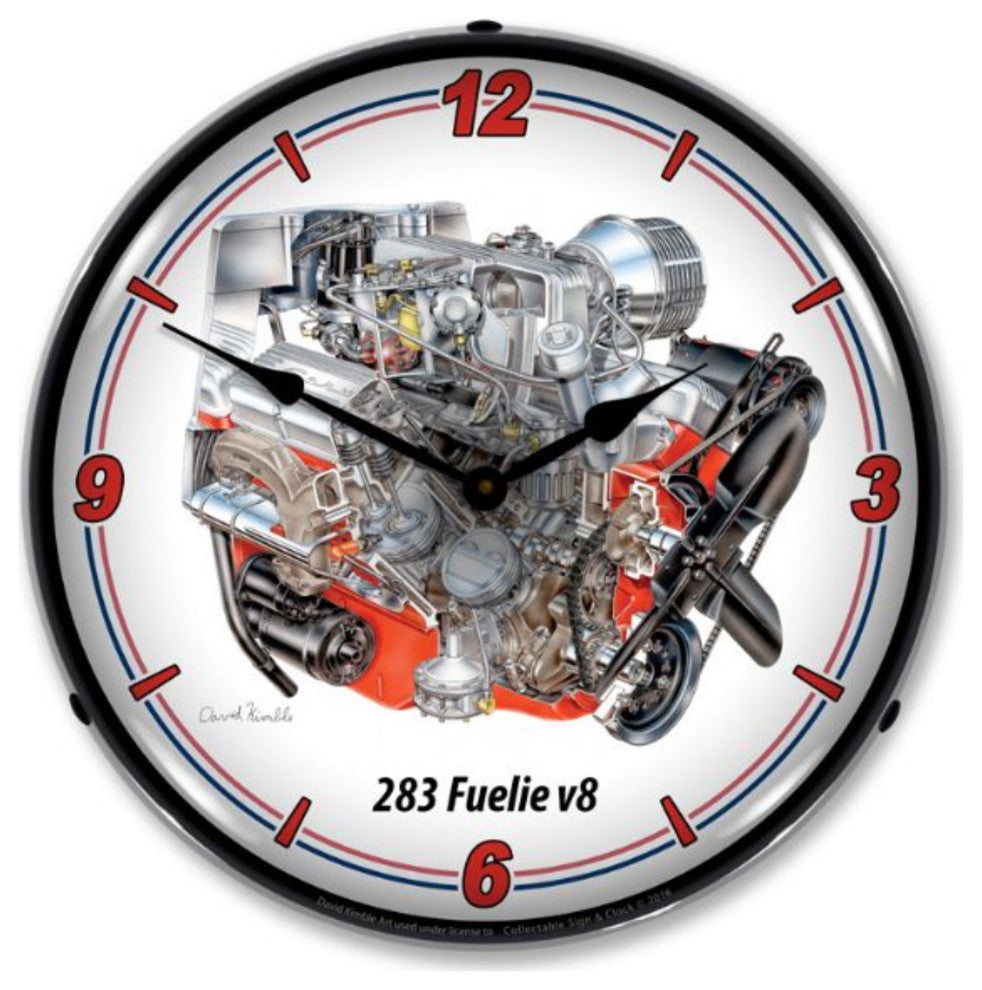 GMDK1604646 283 Fuelie v8 Clock