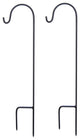 Metal Shepards Hook, 30" Black, Set of 2