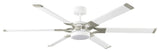 Loft 62" LED Ceiling Fan Matte White