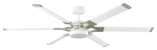 Loft 62" LED Ceiling Fan Matte White