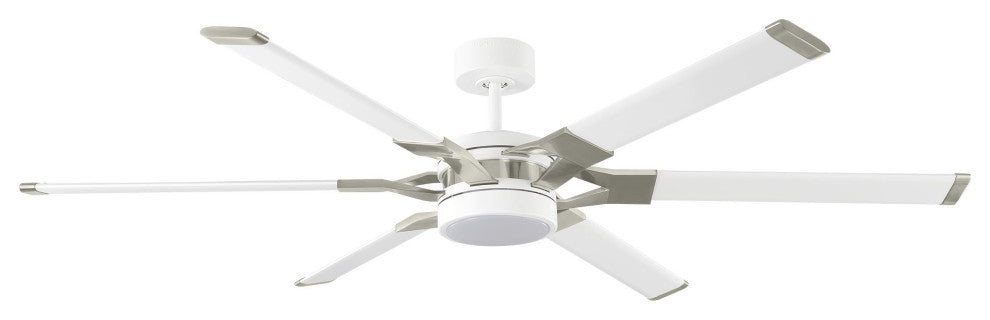 Loft 62" LED Ceiling Fan Matte White