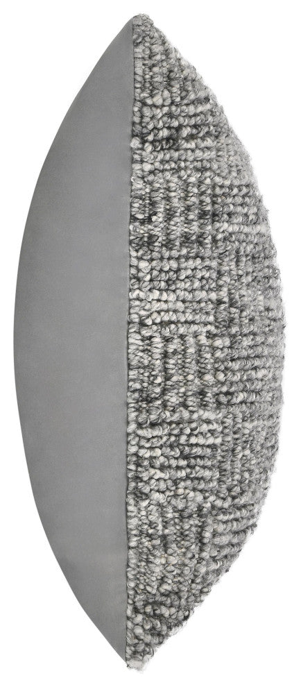 Shades Recycled Fabric Fabric Throw Pillow by Kosas Home, Gray, 22x22